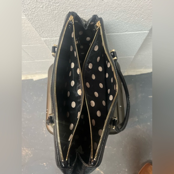 Kate Spade Shiny Black Tote Bag - Picture 6 of 8